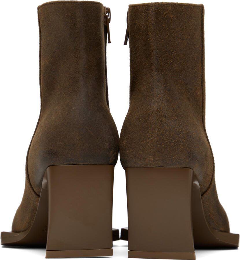 KNWLS Tan Serpent Boots