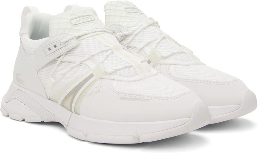 Lacoste White L003 Sneakers - Picture 2