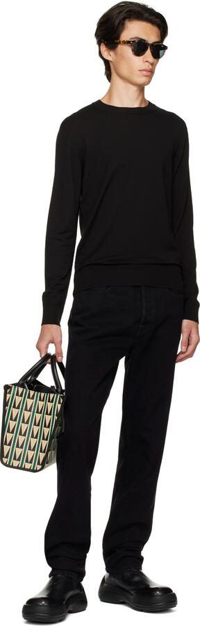 Lanvin Black Flash-X Bold Chelsea Boots - Picture 4
