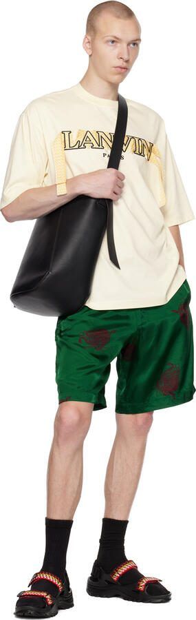 Lanvin Black Suicoke Edition Curb Laces Sandals - Picture 4