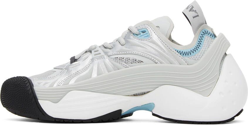 Lanvin Gray Flash-X Sneakers - Picture 3