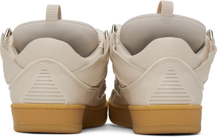 Lanvin Off-White Curb Sneakers - Picture 2