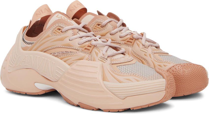 Lanvin Pink Flash-X Sneakers - Picture 2