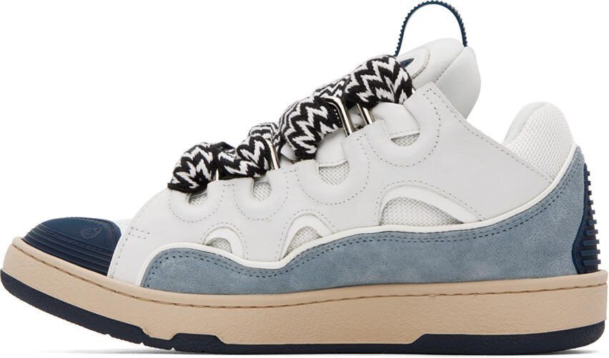 Lanvin SSENSE Exclusive Gray Curb Sneakers - Picture 3