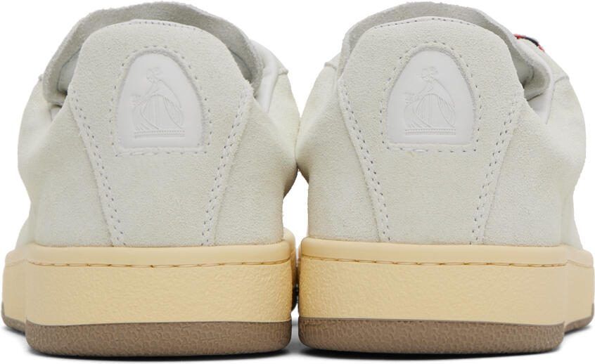 Lanvin White Lite Curb Sneakers