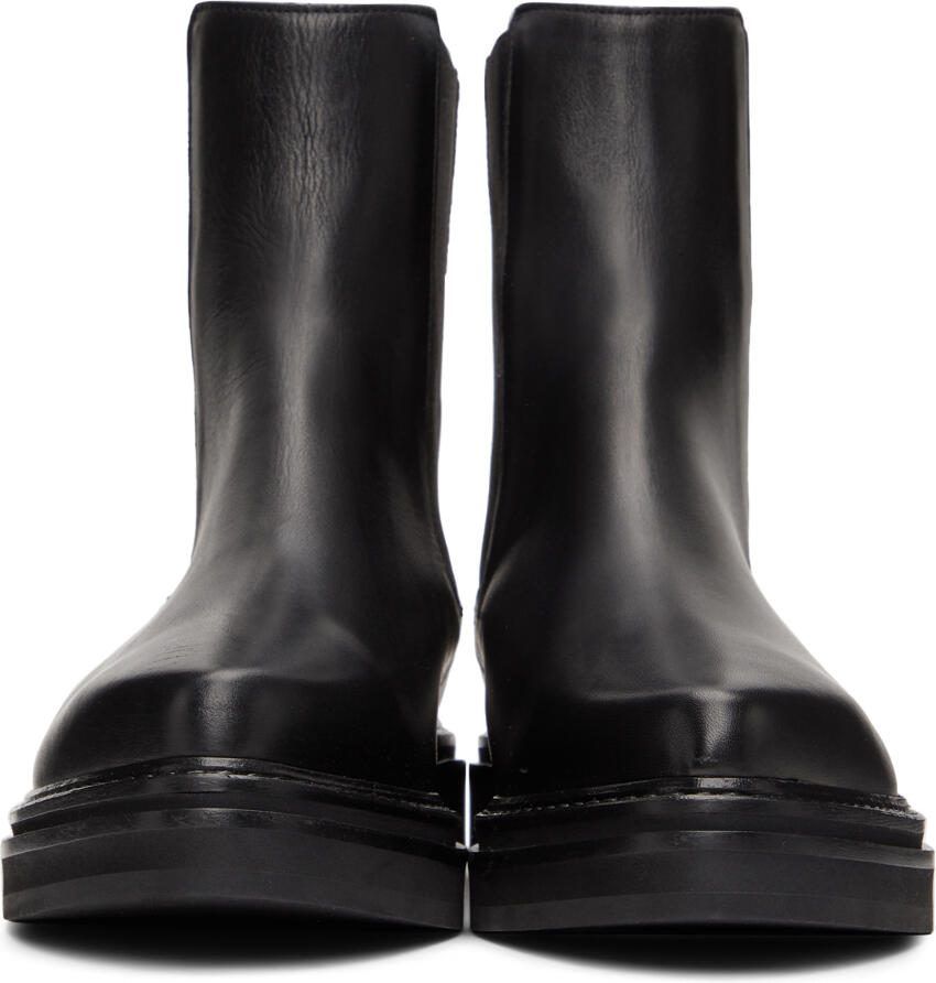 Legres Black New Chelsea Boots
