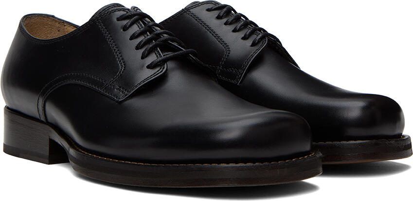 LEMAIRE Black Square Derbys - Picture 2