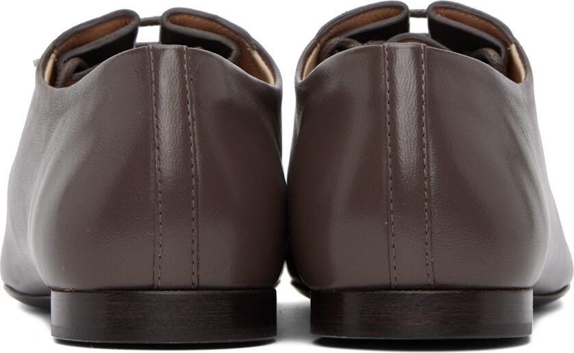 LEMAIRE Gray Flat Derbies