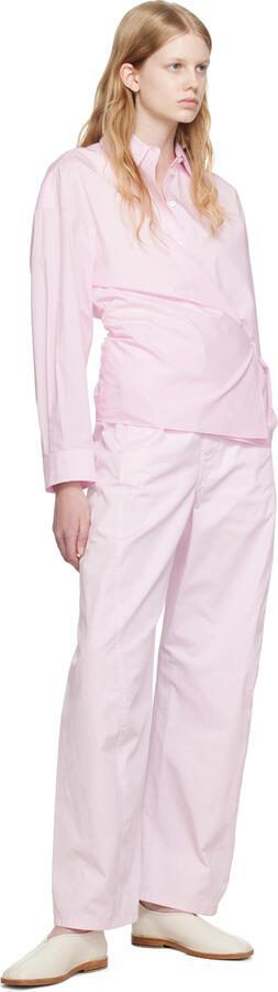 LEMAIRE White Piped Slippers - Picture 4
