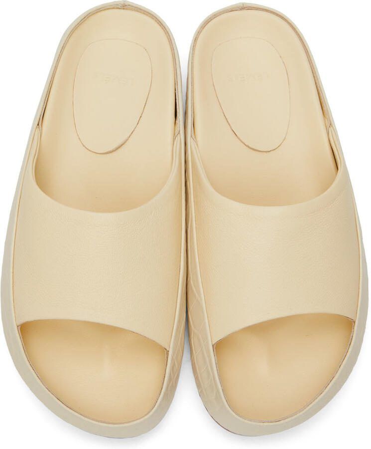 LÉMÉLS Off-White Mold Slides