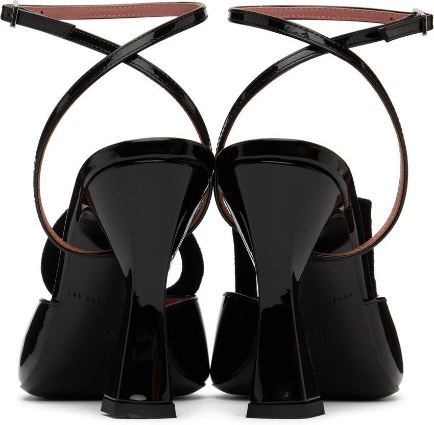 Les Petits Joueurs Black Maxi Aster Mules
