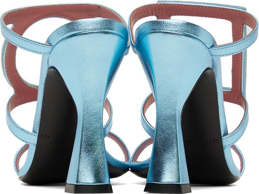 Les Petits Joueurs Blue Hoya Heeled Sandals