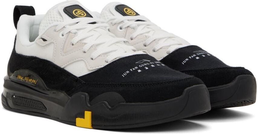 Li-Ning Black Erik Ellington  Bruce Lee Edition Skateboarding Pro Sneakers - Picture 2