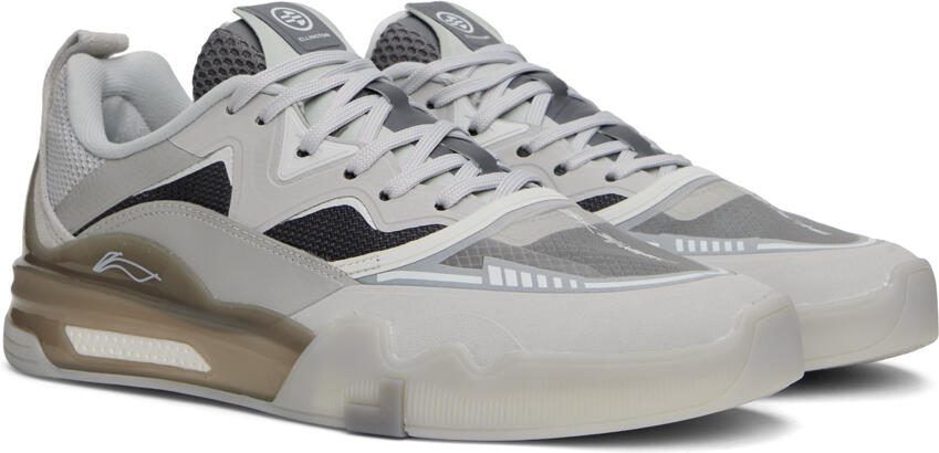 Li-Ning Gray Erik Ellington Edition Skateboarding Pro Sneakers - Picture 2