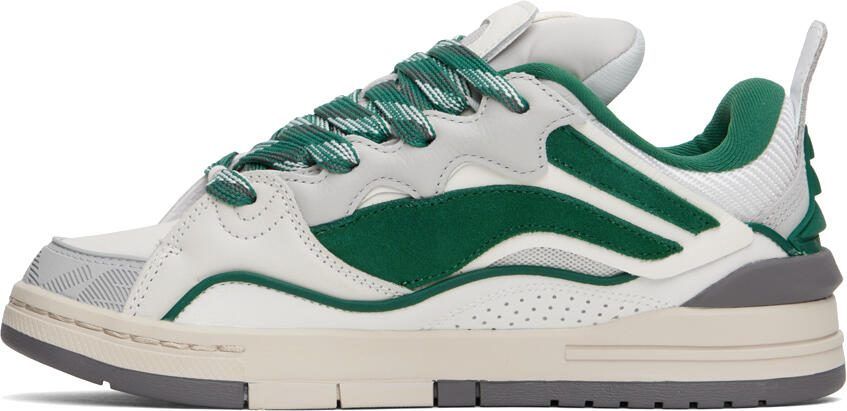 Li-Ning Off-White  Green Wave Pro Sneakers - Picture 3