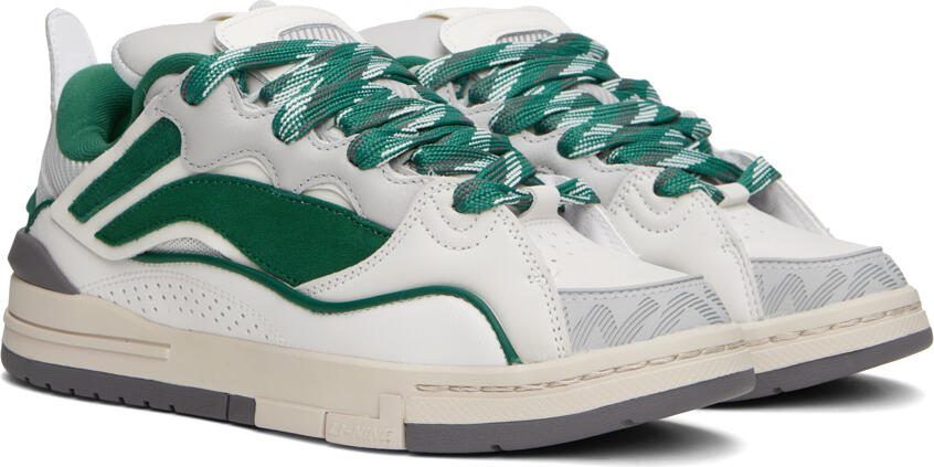 Li-Ning Off-White  Green Wave Pro Sneakers - Picture 2