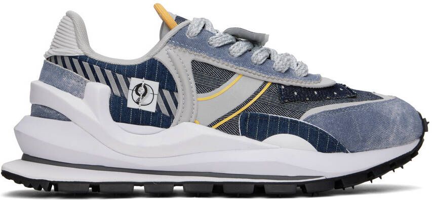 Li-Ning Navy  Gray Cosmos Eternal Sneakers - Picture 5