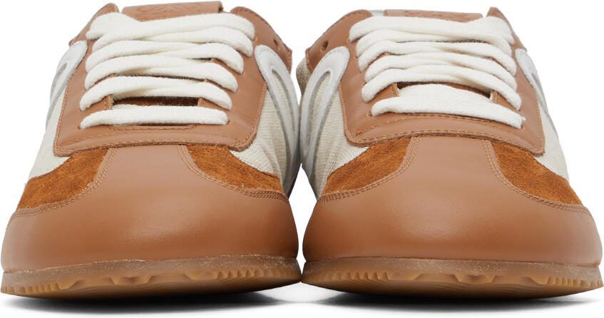 Loewe Beige  Tan Ballet Runner Sneakers - Picture 3