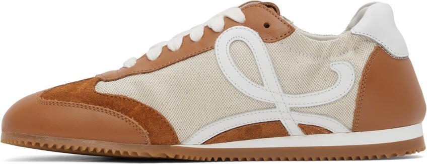 Loewe Beige  Tan Ballet Runner Sneakers - Picture 4