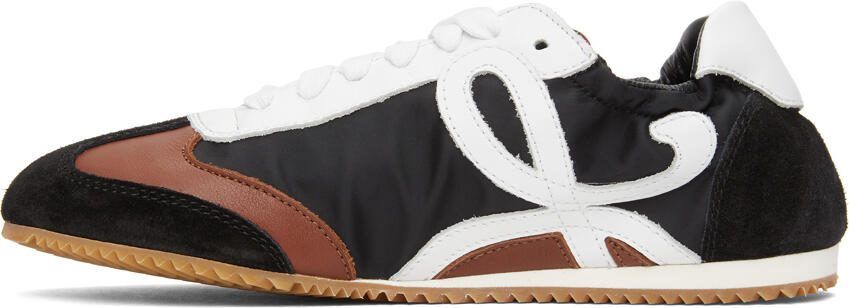 Loewe Black  Brown Ballet Runner Sneakers - Picture 2