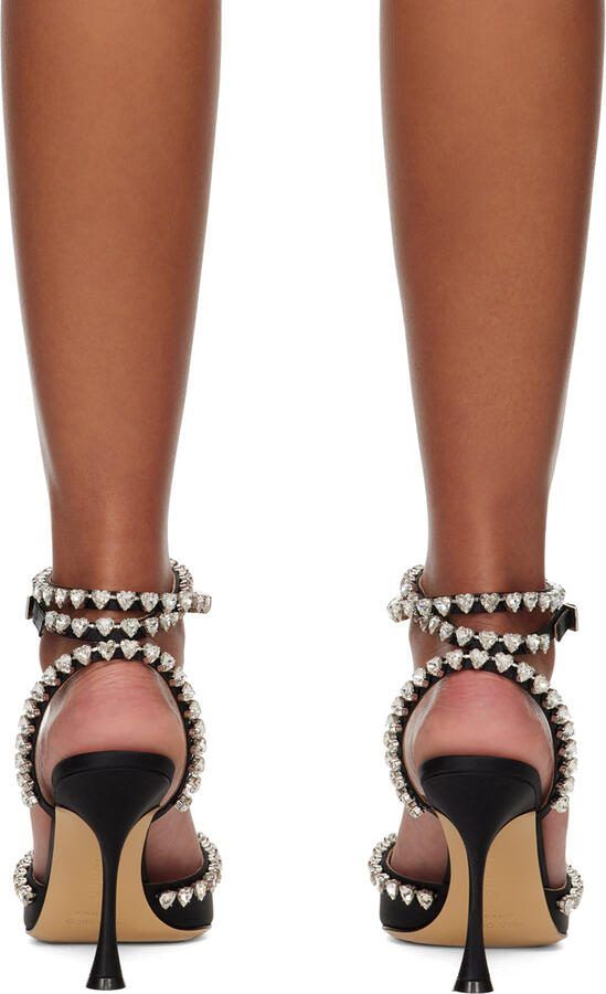 MACH  MACH Black Audrey Crystal Heels