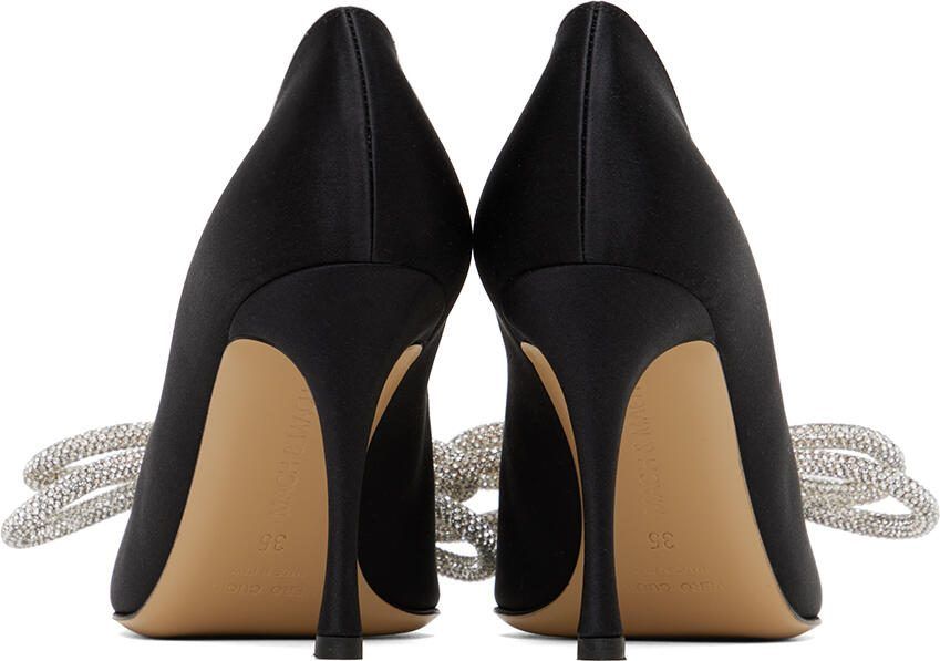 MACH  MACH Black Double Bow 95 Heels