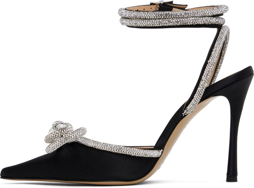 MACH  MACH Black Double Bow Heels - Picture 3