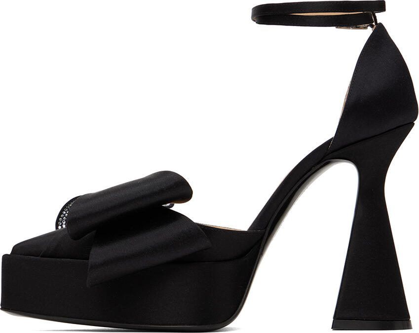 MACH  MACH Black 'Le Cadeau' 140 Platform Heels - Picture 3