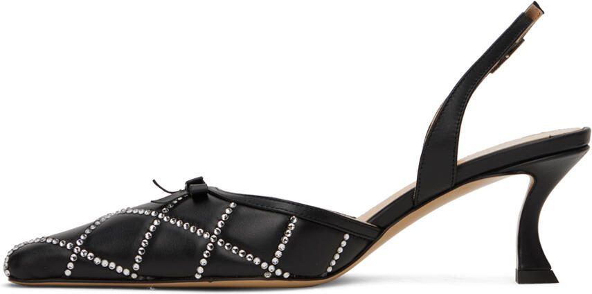 MACH  MACH Black Marien Heels - Picture 3
