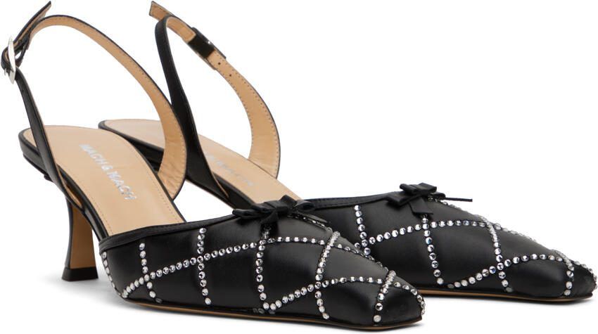 MACH  MACH Black Marien Heels - Picture 2