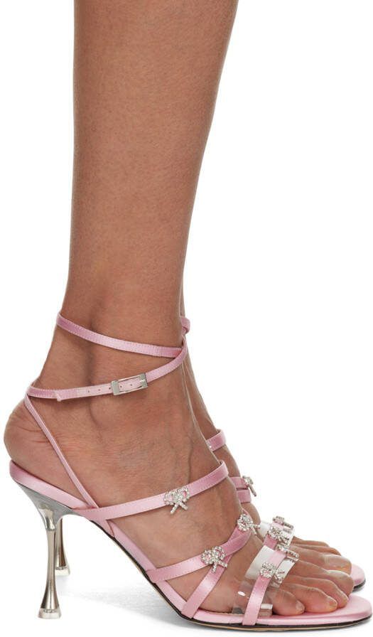 MACH  MACH Pink Camille 95 Heels - Picture 5