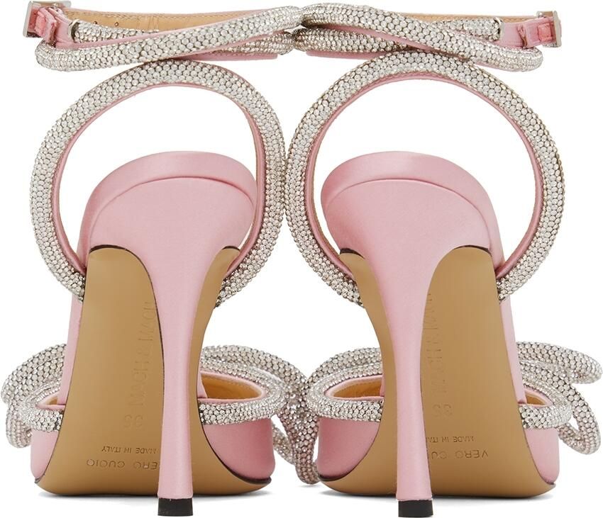 MACH  MACH Pink Double Bow 110 Heels