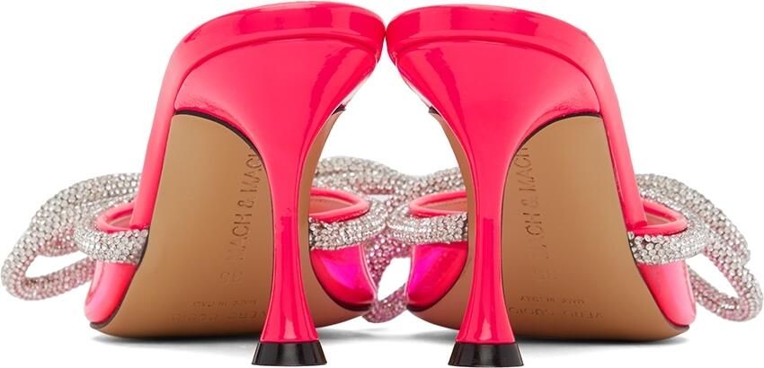 MACH  MACH Pink Double Bow Heels