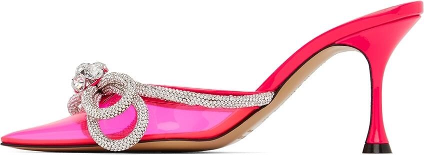 MACH  MACH Pink Double Bow Heels - Picture 3