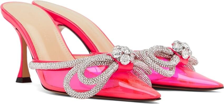MACH  MACH Pink Double Bow Heels - Picture 2