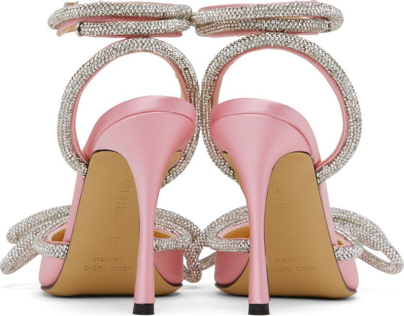 MACH  MACH Pink Double Bow Heels