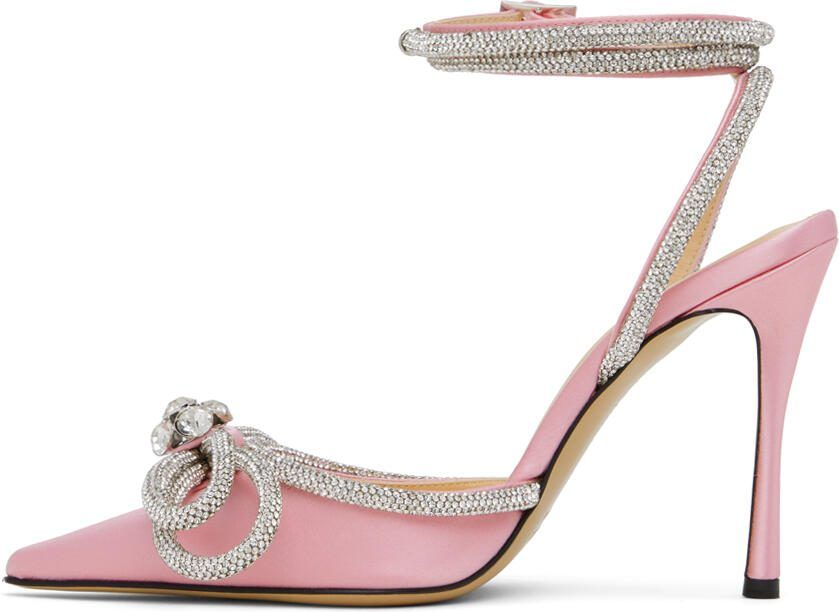 MACH  MACH Pink Double Bow Heels - Picture 2