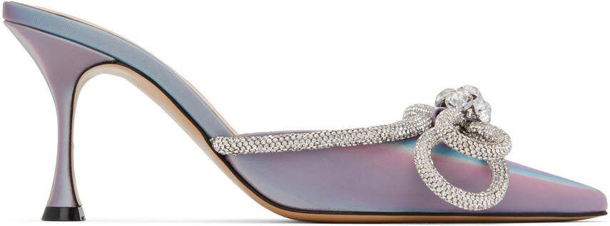 MACH  MACH Pink Double Bow Mules - Picture 5