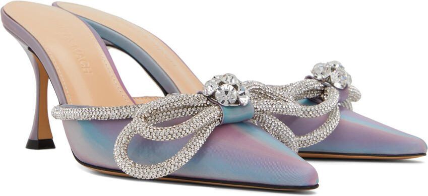 MACH  MACH Pink Double Bow Mules - Picture 2