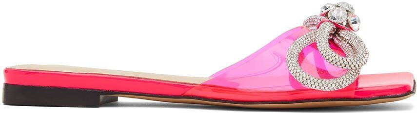 MACH  MACH Pink Double Bow Sandals - Picture 5
