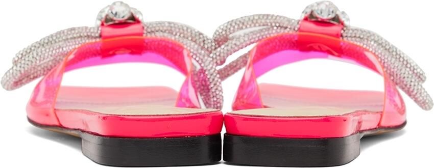 MACH  MACH Pink Double Bow Sandals