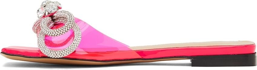 MACH  MACH Pink Double Bow Sandals - Picture 4