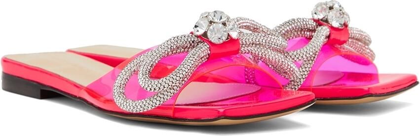 MACH  MACH Pink Double Bow Sandals - Picture 2