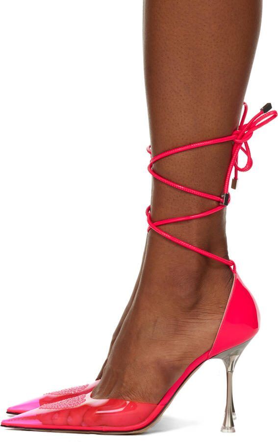 MACH  MACH Pink Heart 100 Heels - Picture 2