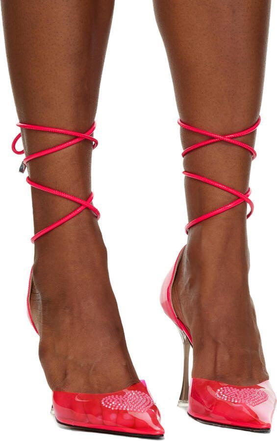 MACH  MACH Pink Heart 100 Heels - Picture 3