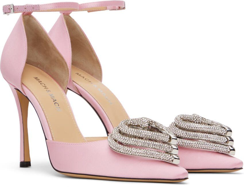 MACH  MACH Pink Triple Heart 110 Heels - Picture 2