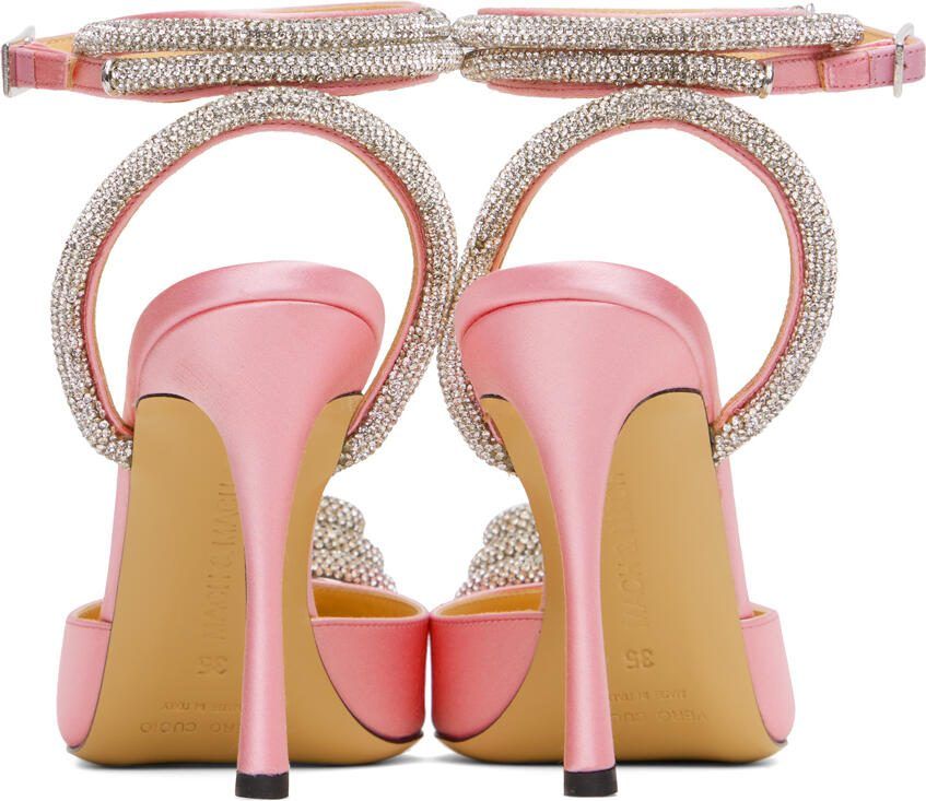 MACH  MACH Pink Triple Hearts Heels