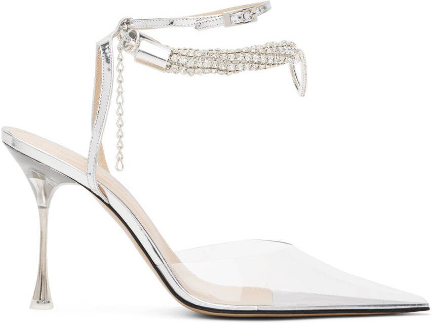 MACH  MACH Silver Alexa Heels - Picture 5