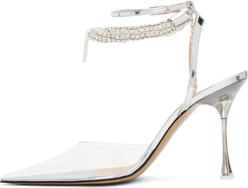 MACH  MACH Silver Alexa Heels - Picture 3