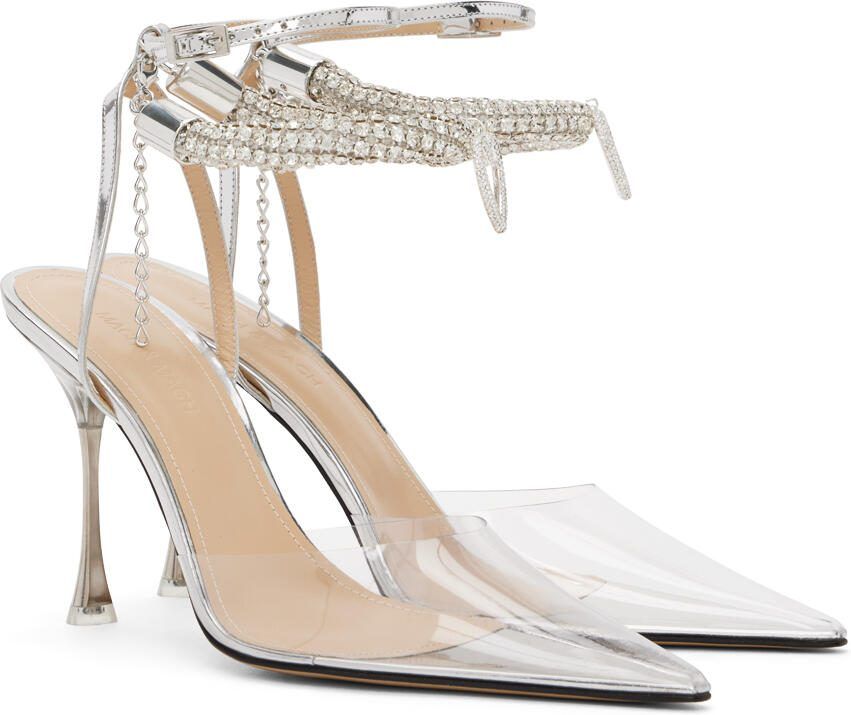 MACH  MACH Silver Alexa Heels - Picture 2